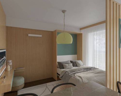 Interiéry pre hotely  a apartmány 