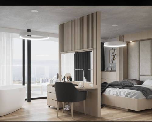 Návrh apartmánov Chorvátsko