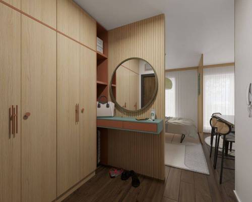 Návrh interiéru - Apartmán Bešeňová