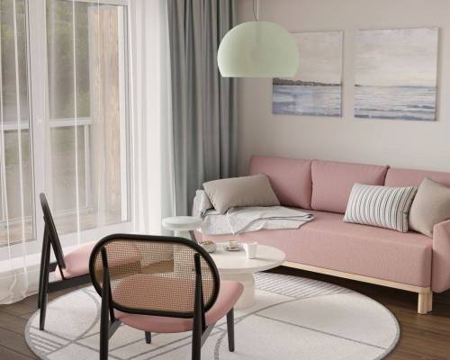 Návrh interiéru - Apartmán Bešeňová