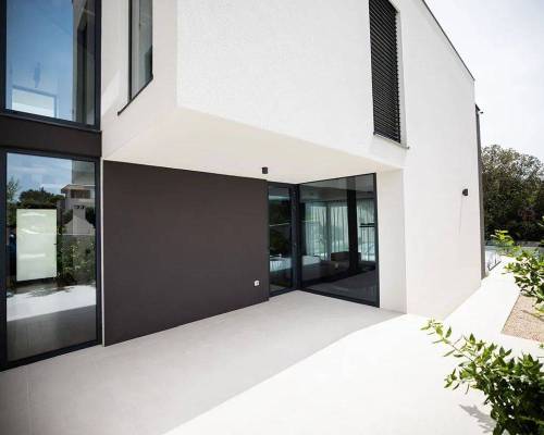 Realizácia exteriéru - apartmán Petrčane, Chorvátsko