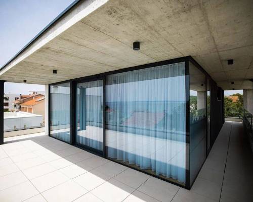 Realizácia exteriéru - apartmán Petrčane, Chorvátsko