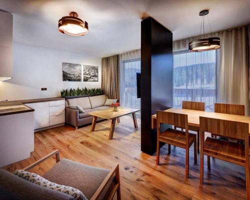 Realizácia interiéru - Apartmány chalet Jasná