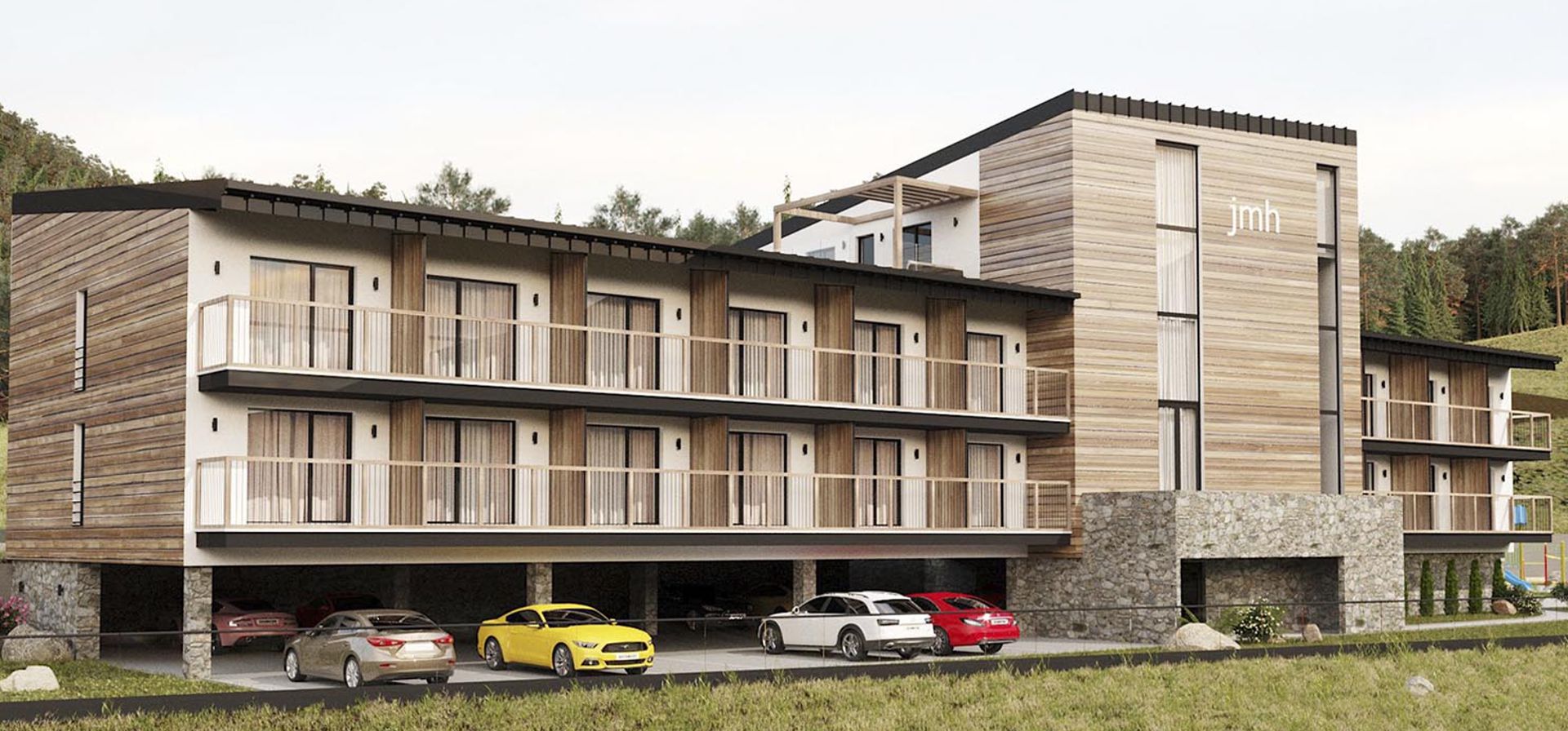 exterier navrh hotel