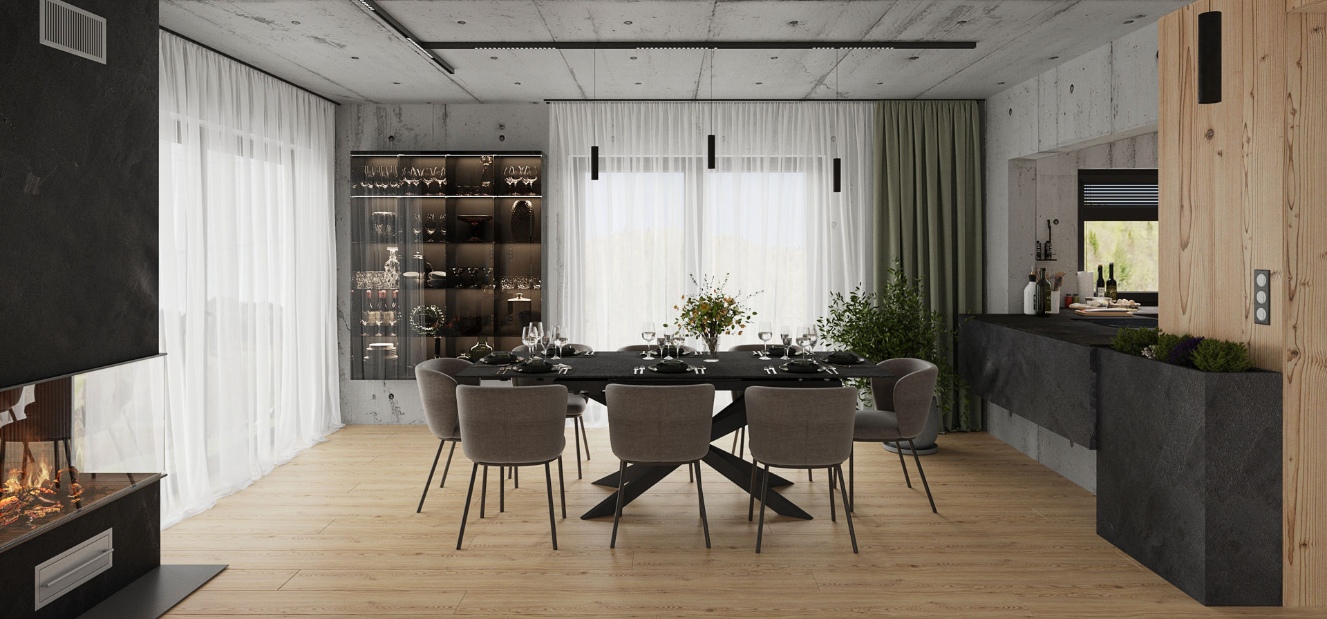 kozinske apartmany interier